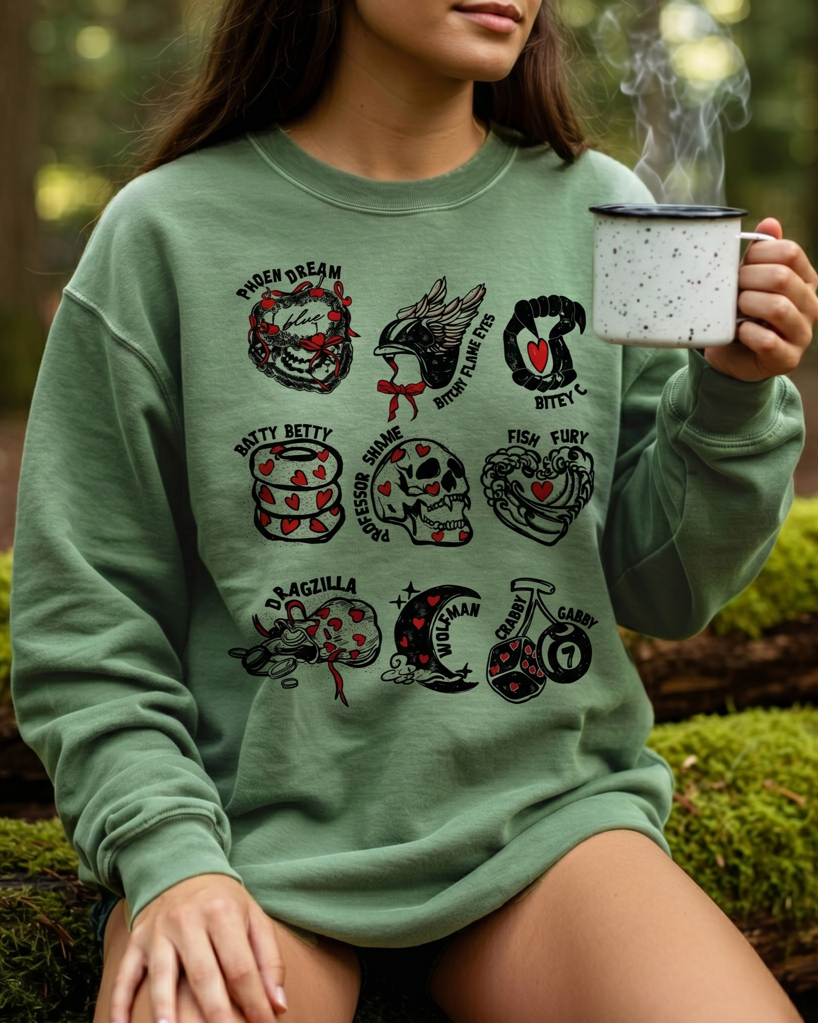 Zodiac Academy Character Nickname Sweatshirt