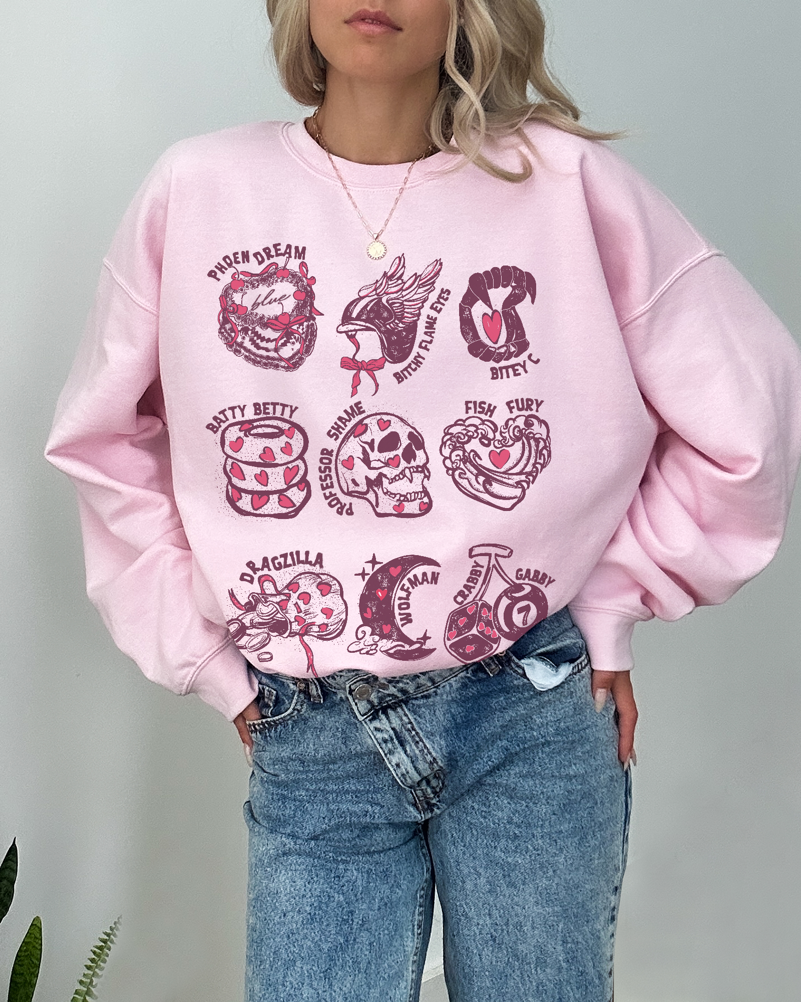Zodiac Academy Character Nickname Sweatshirt