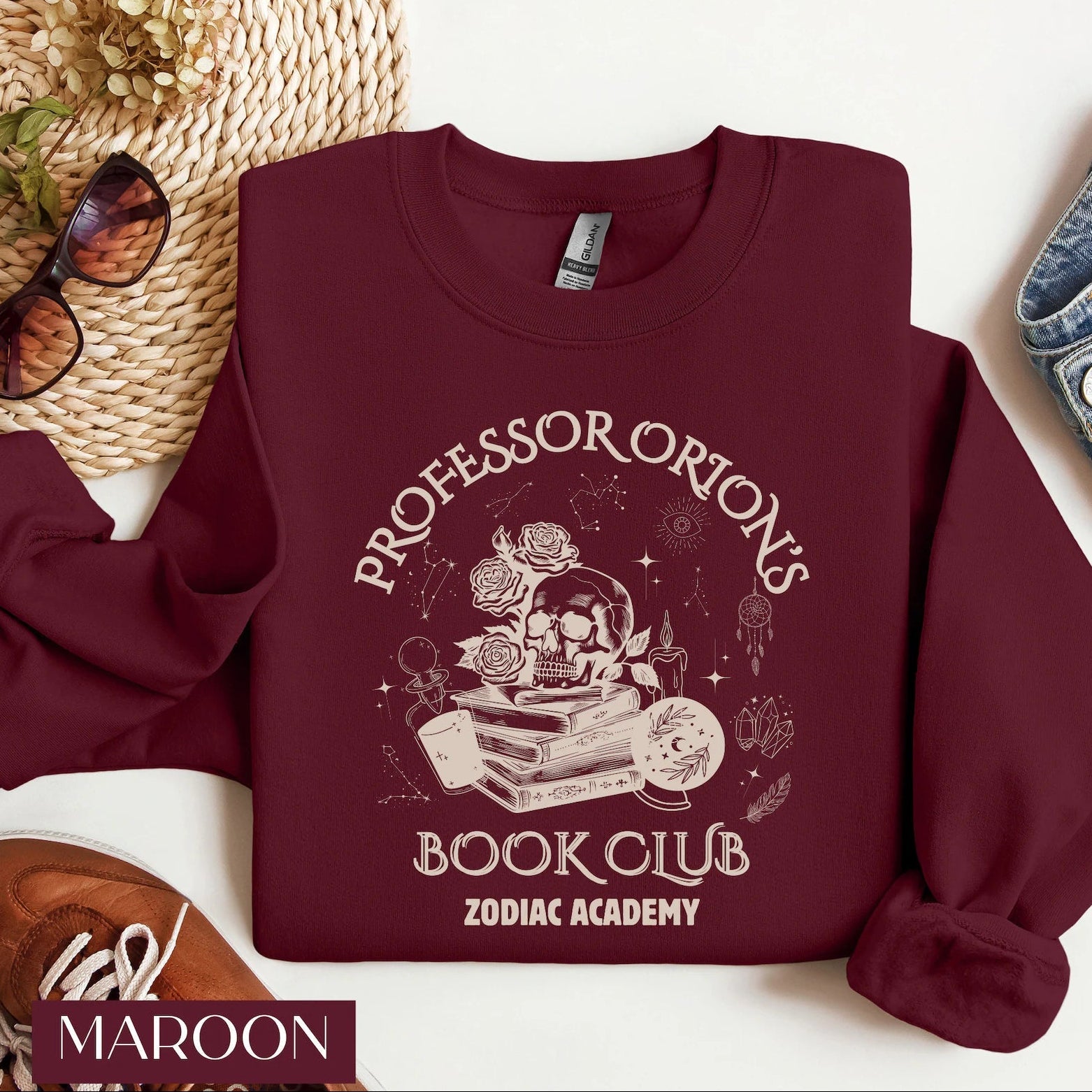 Professor Orion's Book Club Zodiac Academy Merch