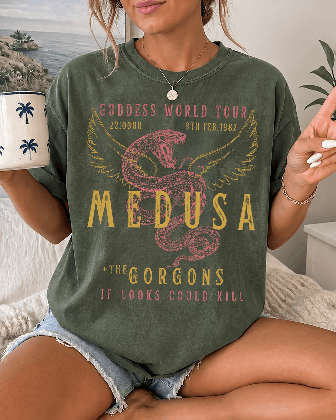 Greek Goddess Mythology Shirt | Medusa Mythical Shirt