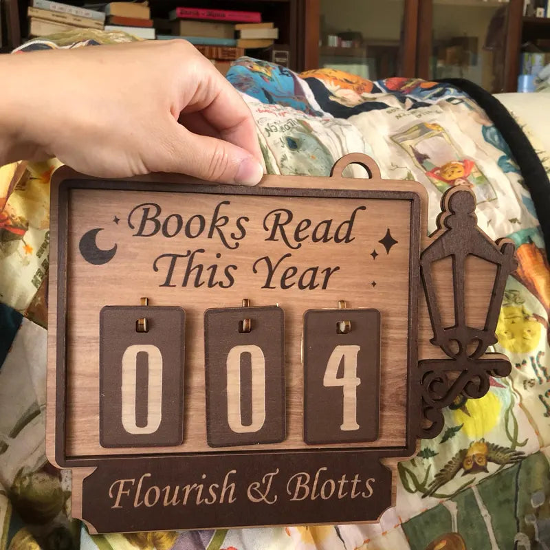 Gifts For Book Lovers | Personalized Books Sign Tracker