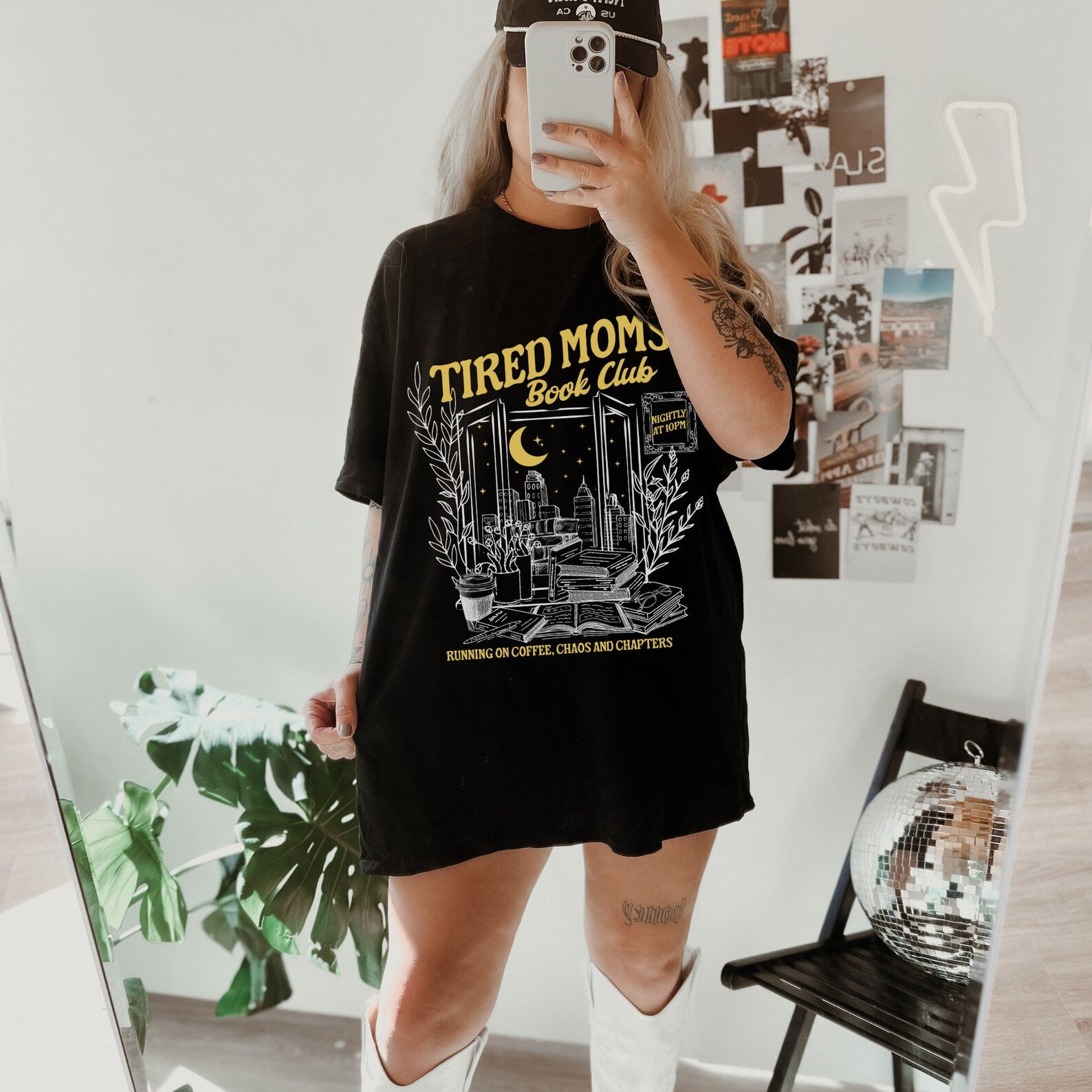 Tired Mom Book Club Shirt | Bookish Merch