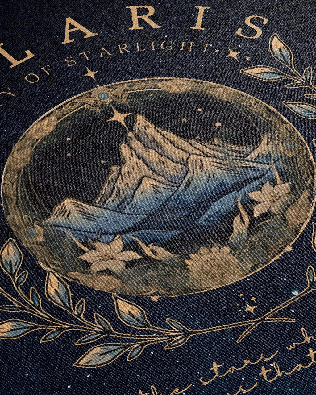 Velaris City of Startlight Woven Blanket Night Court Woven Blanket 