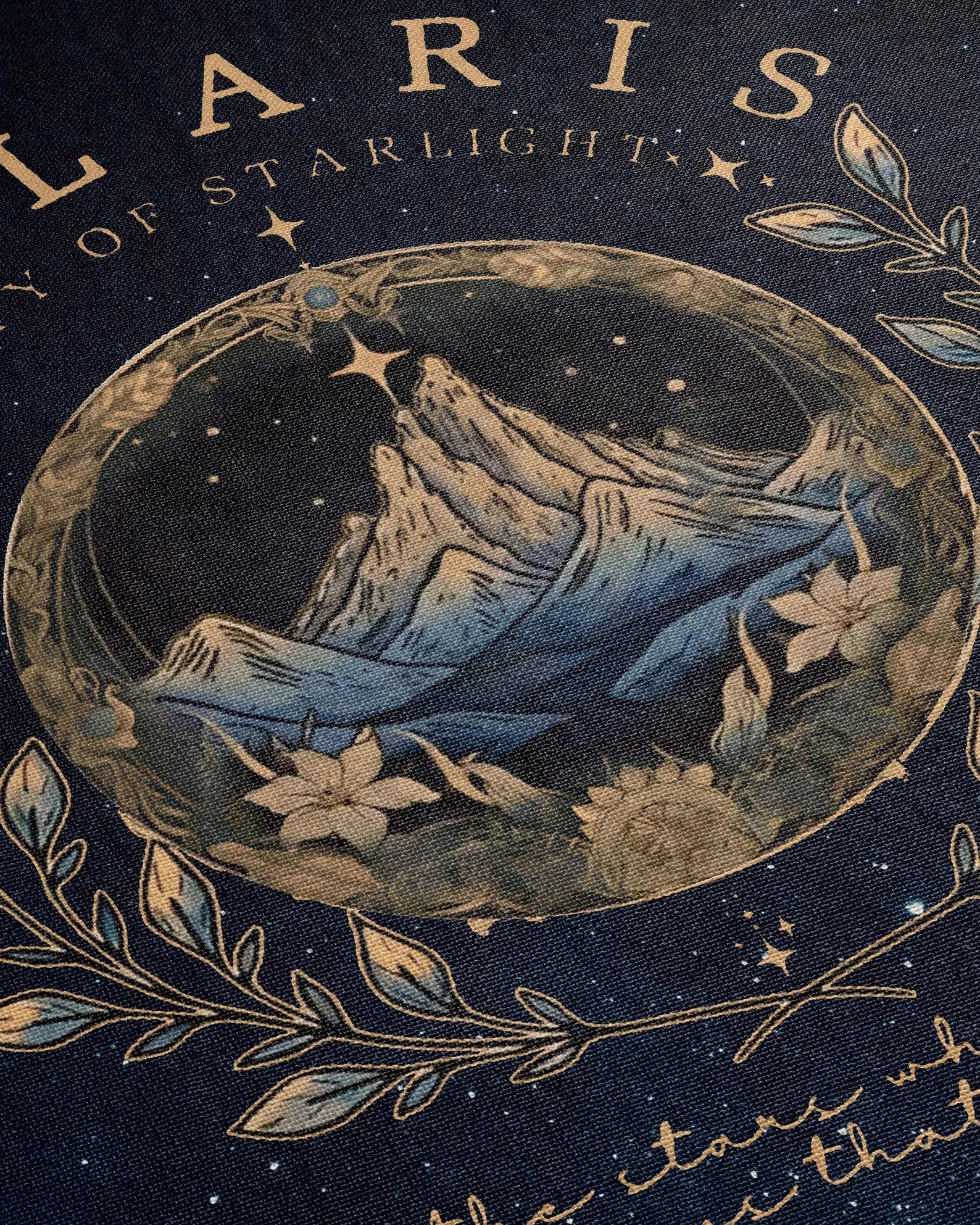 Velaris City of Startlight Woven Blanket Night Court Woven Blanket 