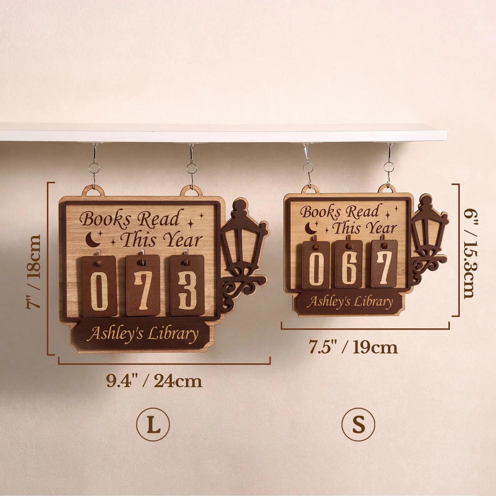 Personalized Books Sign Tracker