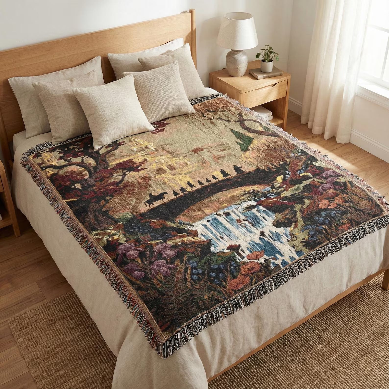 Fantasy Fellowship Journey Woven Blanket