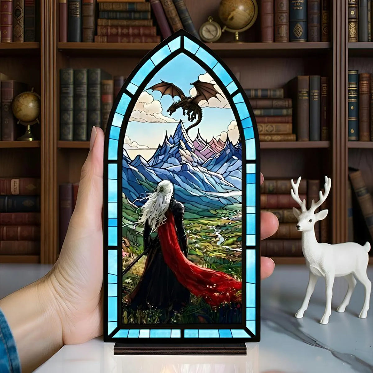 Manon Throne of Glass Suncatcher Candle Holder
