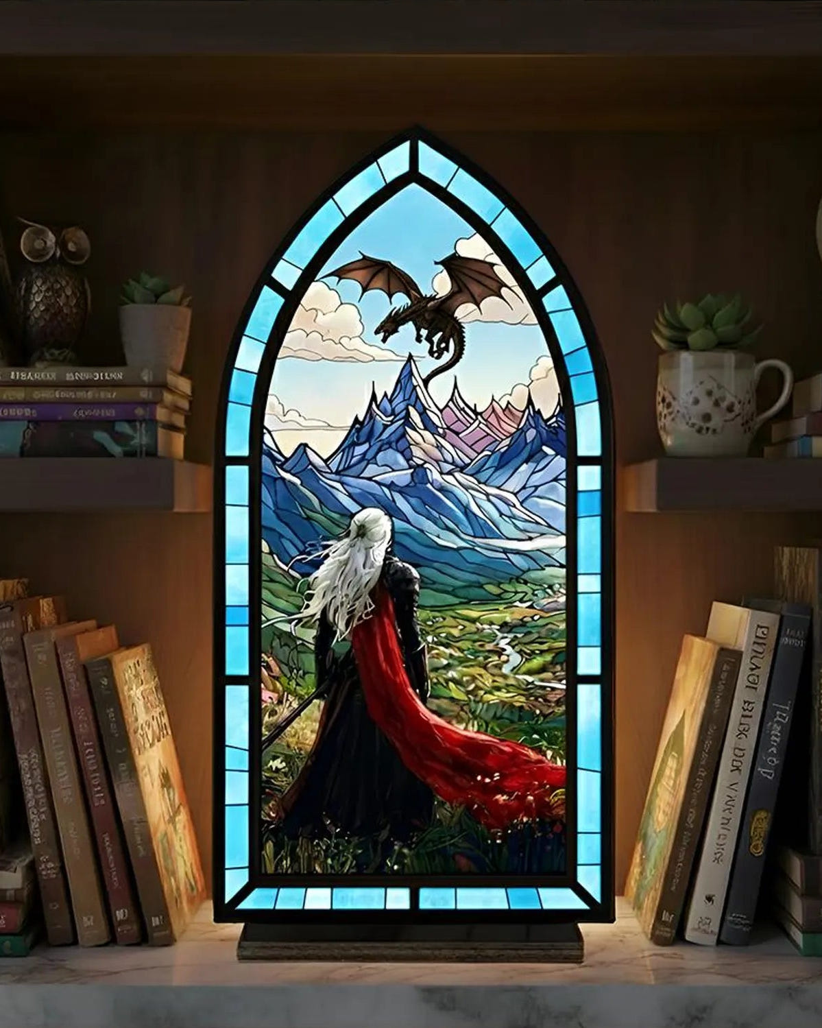 Manon Throne of Glass Suncatcher Candle Holder