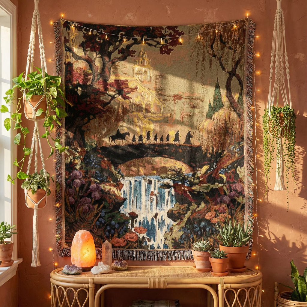 Fantasy Fellowship Journey Woven Blanket