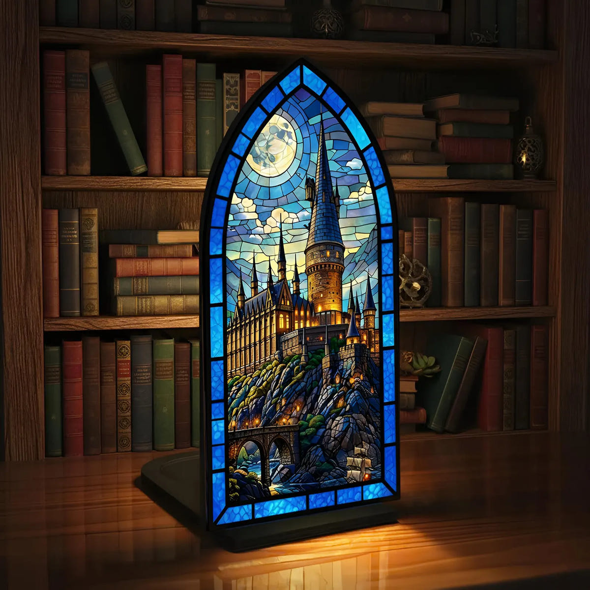 Wizard Castle Suncatcher Candle Holder