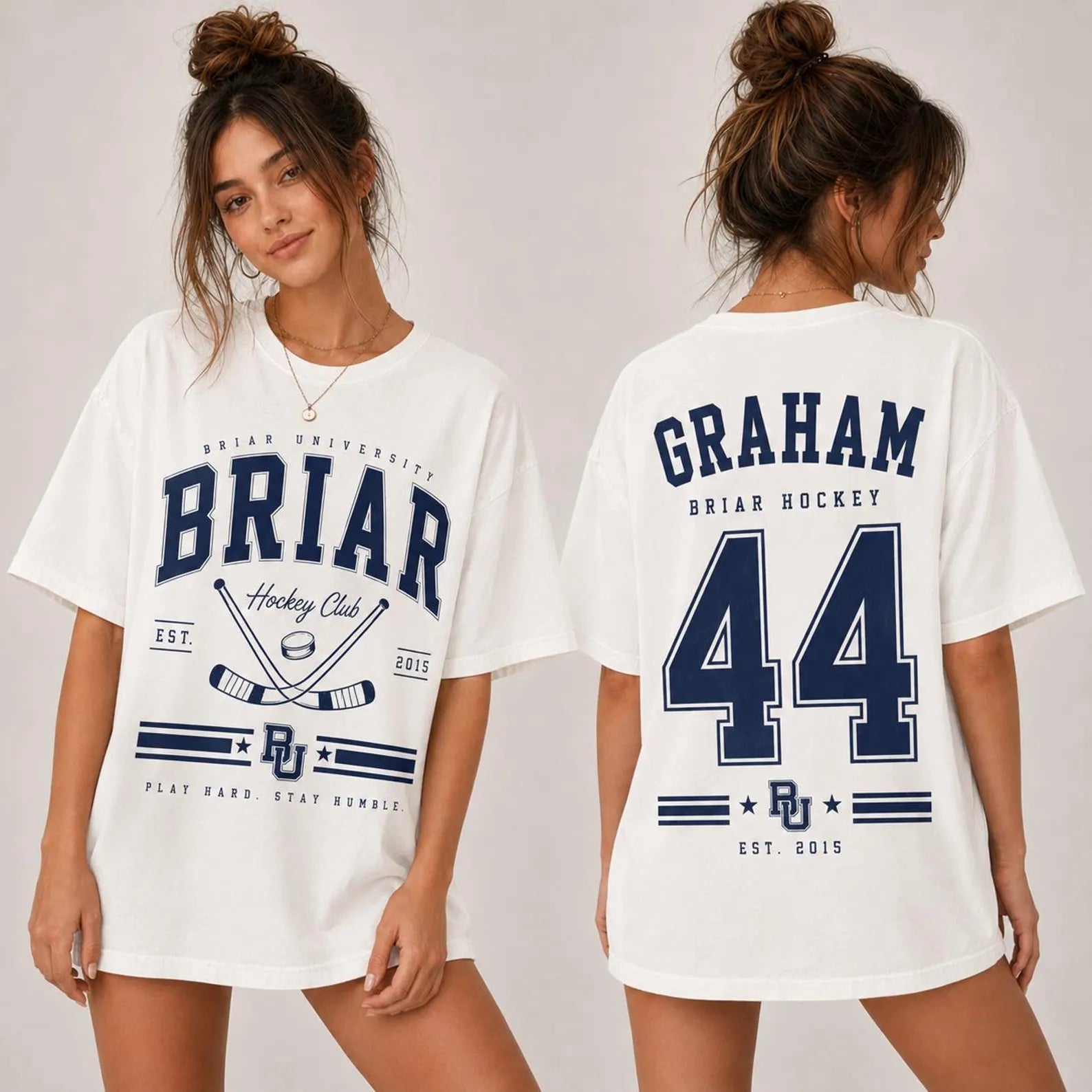Briar University Garrett Graham 44 Shirt | Off-Campus Book Merch