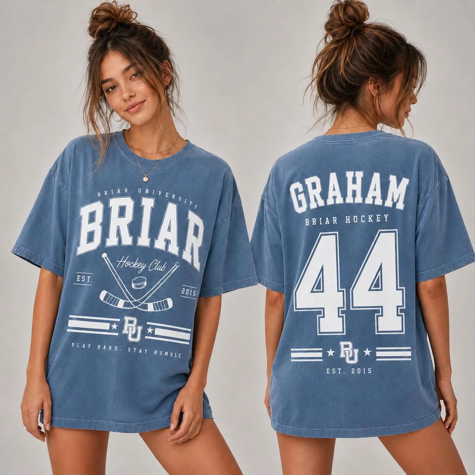 Briar University Garrett Graham 44 Shirt | Off-Campus Book Merch
